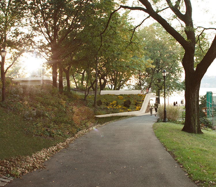 Green Outlook at Riverside Park - rendering